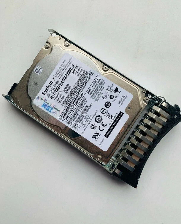 IBM 90Y8872 90Y8873 90Y8874 90Y8876 600GB 10K 6G 2.5" SAS G2HS HARD DRIVE - Image 2 of 3