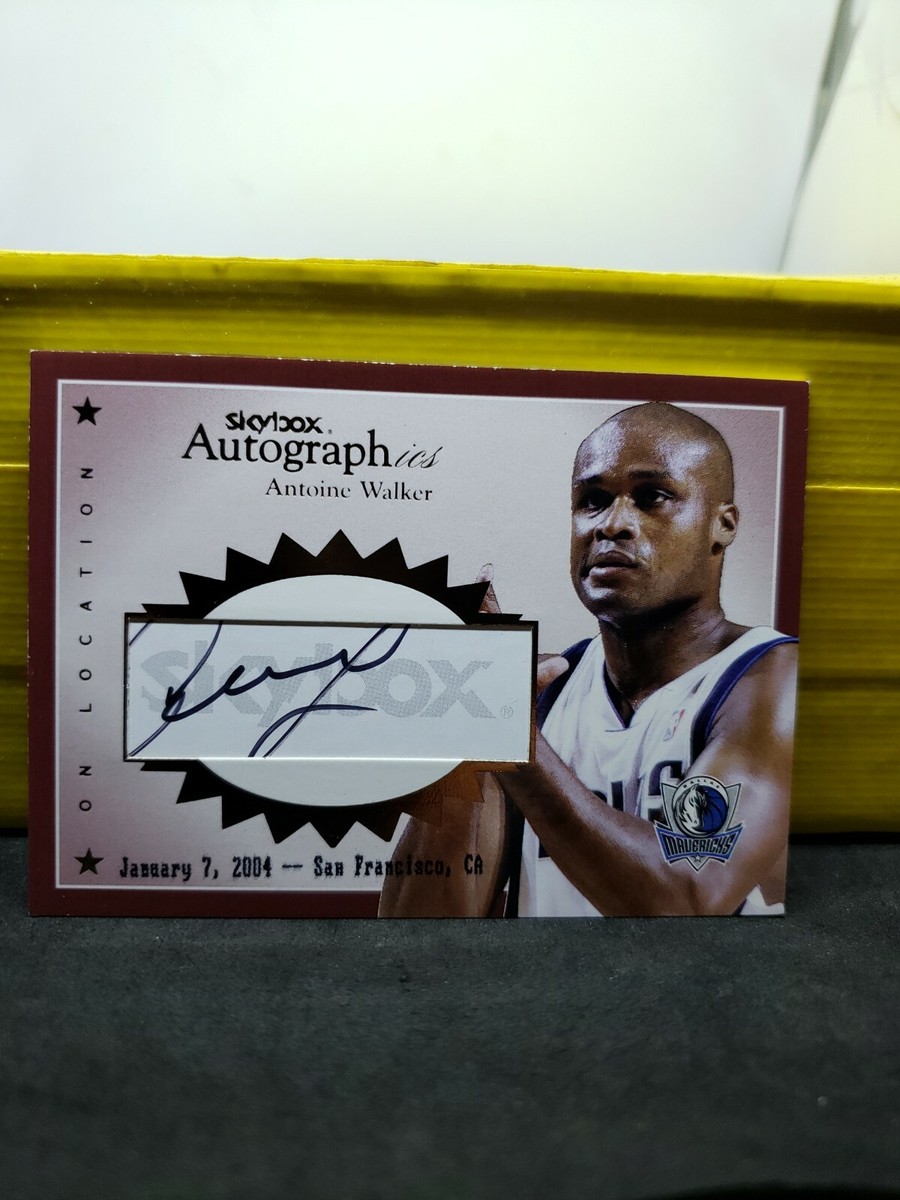 2003-04 Skybox Autographics Antoine Walker #