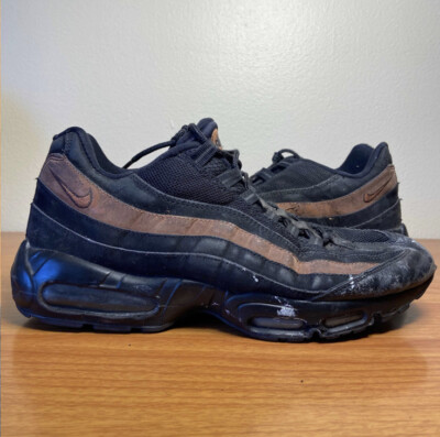 Nike Air Max 95 Black Rustic Bronze Copper Size 11 Sneakers 609048-021 |  eBay