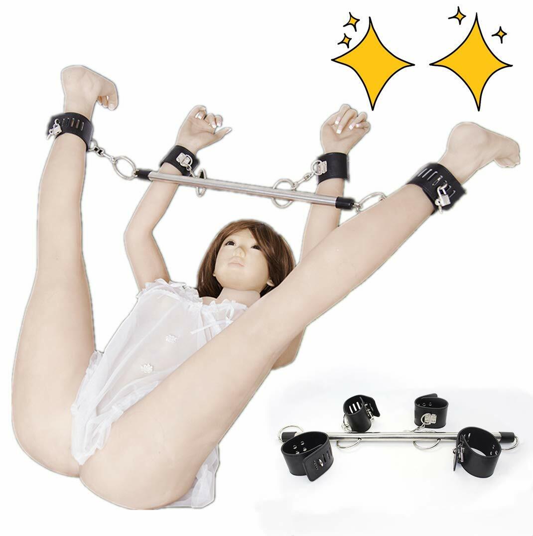 Cinghia Sexy con manette per testiera letto |Sex Toys Sadomaso Bondage