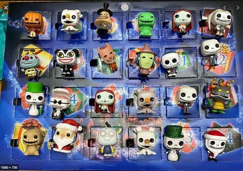 Funko Advent Calendar The Nightmare Before Christmas 24 Pocket Pop 
