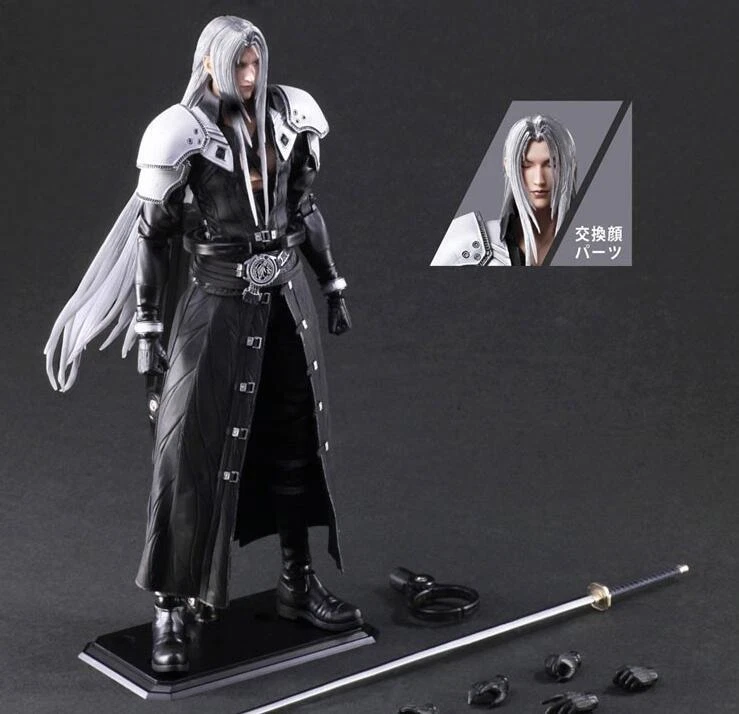 Playarts Kai FINAL FANTASY VII フィギュア Play Arts Kai Final Fantasy VII Remake Sephiroth 2.0 PVC Action