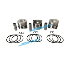 New K3G Piston With Rings STD For Mitsubishi Excavator Engine Parts