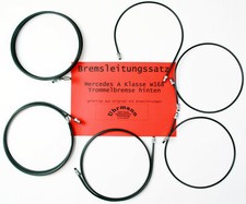 Bremsleitungssatz Mercedes A Klasse W168 Bremsleitungen Trommelbremse hinten