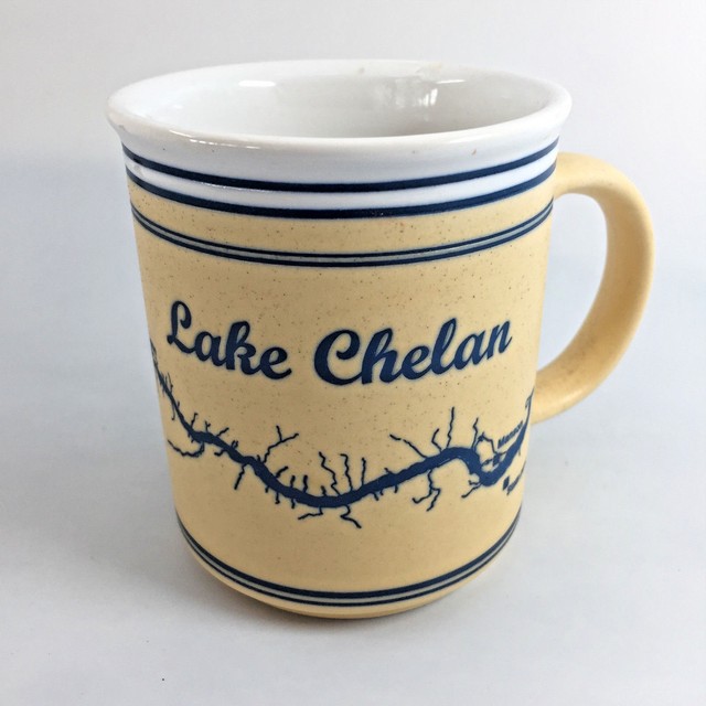 Lake Chelan Coffee Mug Legends & Facts 3 3/4" eBay