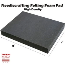 Needle Felting Foam Pad Pricking Sewing Knitting Wool Felt Hand Craft Tool 9x12