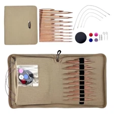 Interchangeable Knitting Needle DIY Sweater Circular Knitting Needle with Case