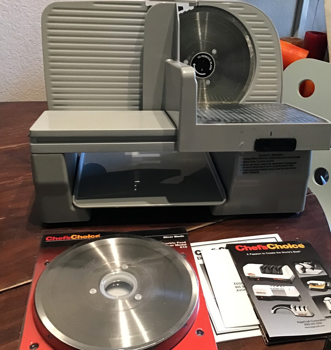 Chef's Choice 609A 電動フードスライサー ミートスライサー Chef