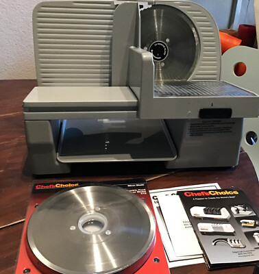 Chef’s Choice 609A 電動フードスライサー　ミートスライサー Chef'sChoice Model 609A Electric Meat, Cheese and Bread Slicer