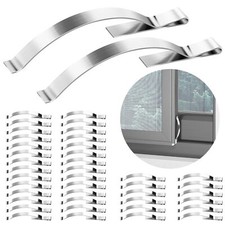 30 Pcs Window Screen Tension Spring Clips Prevent Screen Windows Shaking