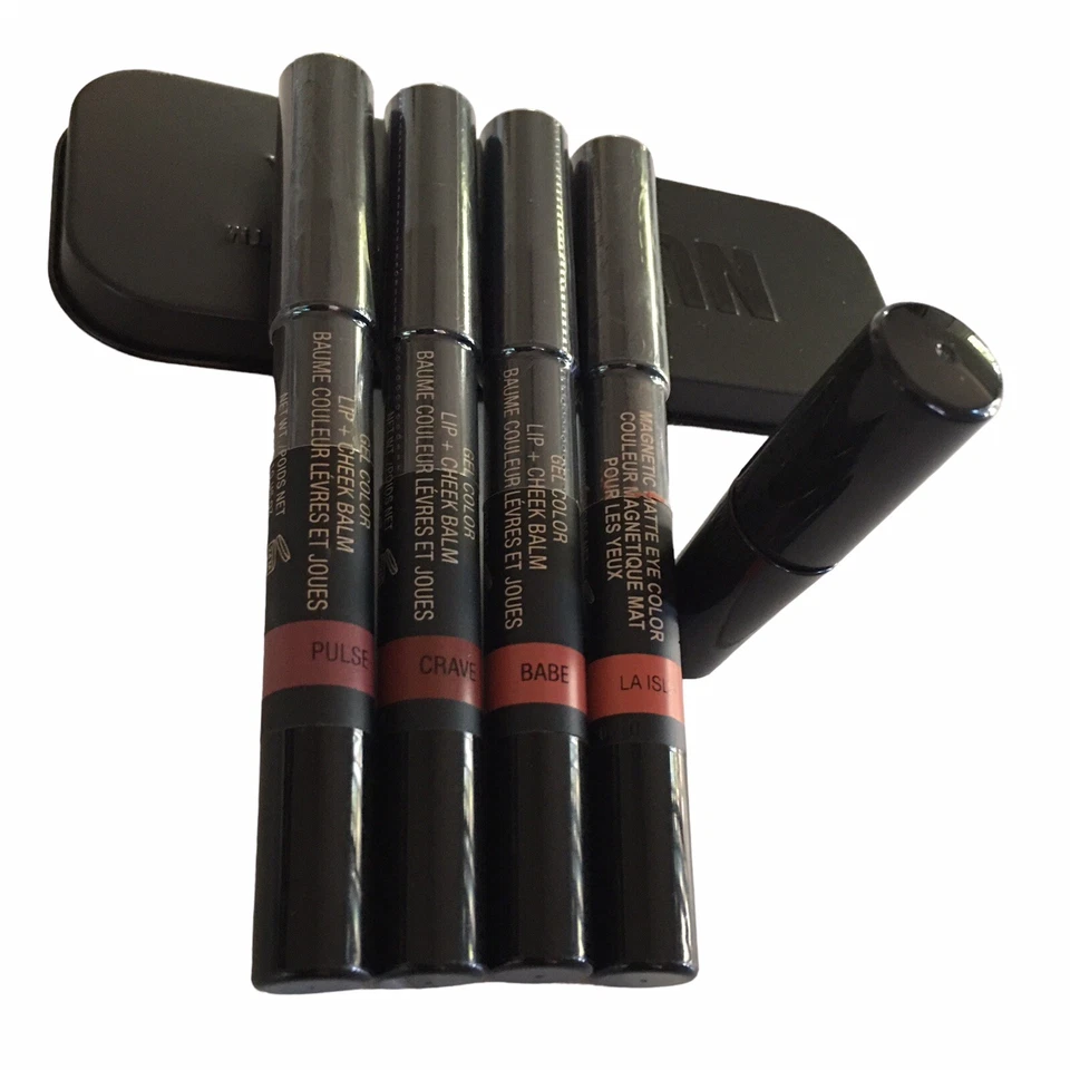 nude stix set! NEW! lip and cheek balm, lip color 4 pcs with sharpener full size - Image 4 of 4