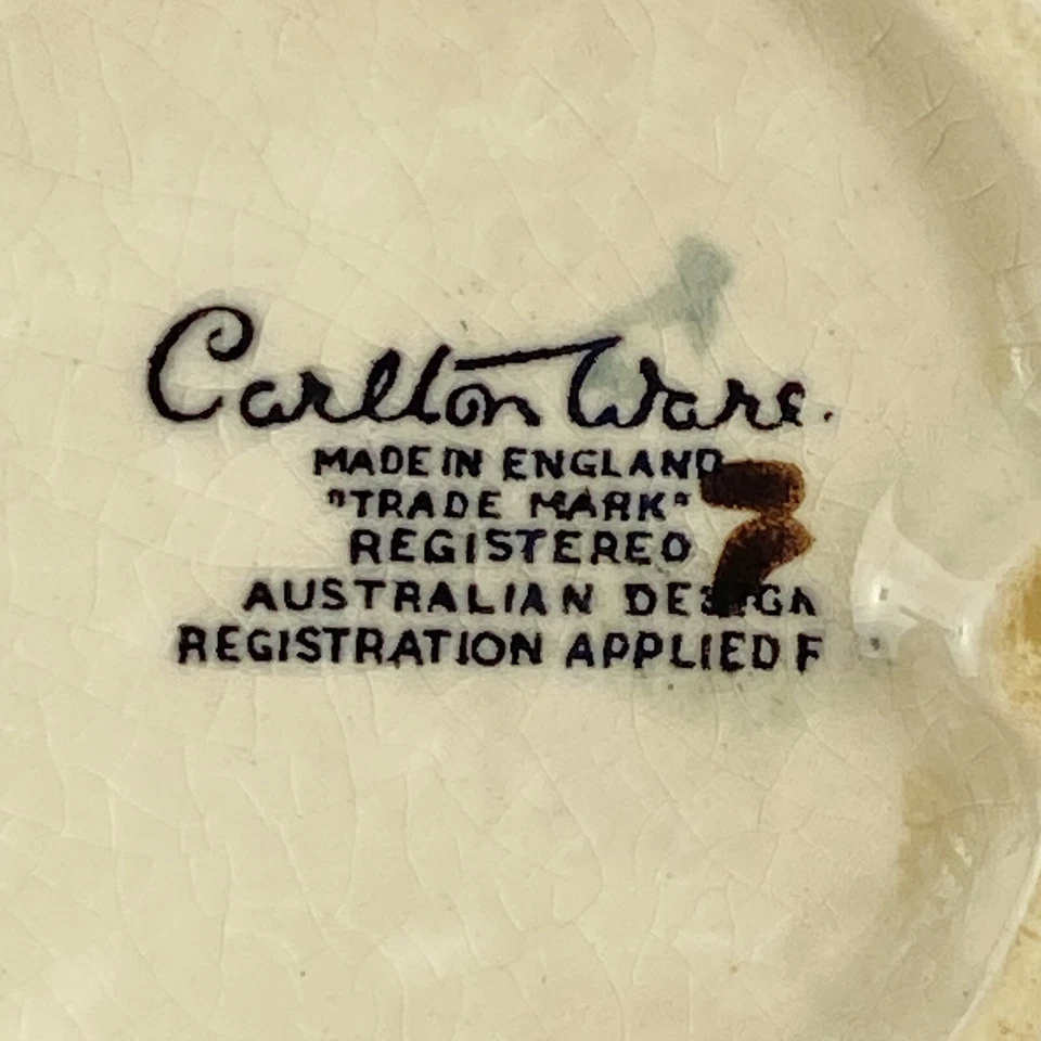 Carlton Ware Trinket Dish 1656 Australian Design 1940s Made in UK - image 3 of 4