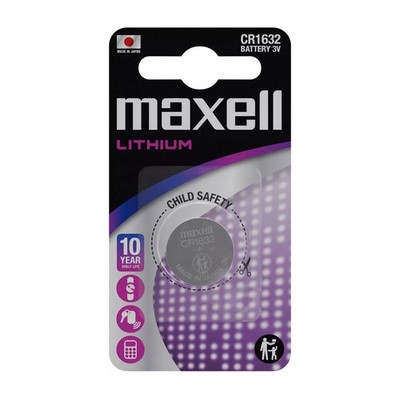 Batterie CR1632 Knopfzelle LIthium Industrieware MAXELL