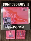 Madonna Confessions II Tik Tok Vinyl LIMITED EDITION  Baby Blue w PopUp Sticker