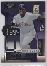 2001 Donruss Elite Prime Numbers Die-Cut 205/390 Tony Gwynn #PN-10C HOF e1e