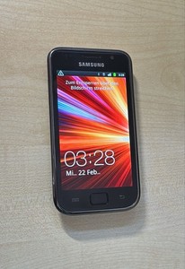 Samsung  Galaxy S Plus GT-I9001 8GB Metallic Black Händler Garantie Geprüft
