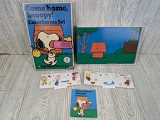 Snoopy Colorforms Set Peanuts Come Home Woodstock Runaway Ages 3 Toy 2016