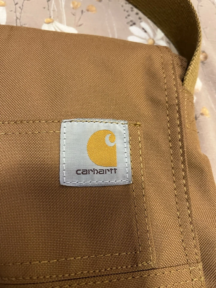 Carhartt Tan Crossbody Bag with Adjustable Shoulder Strap - Image 2 of 4