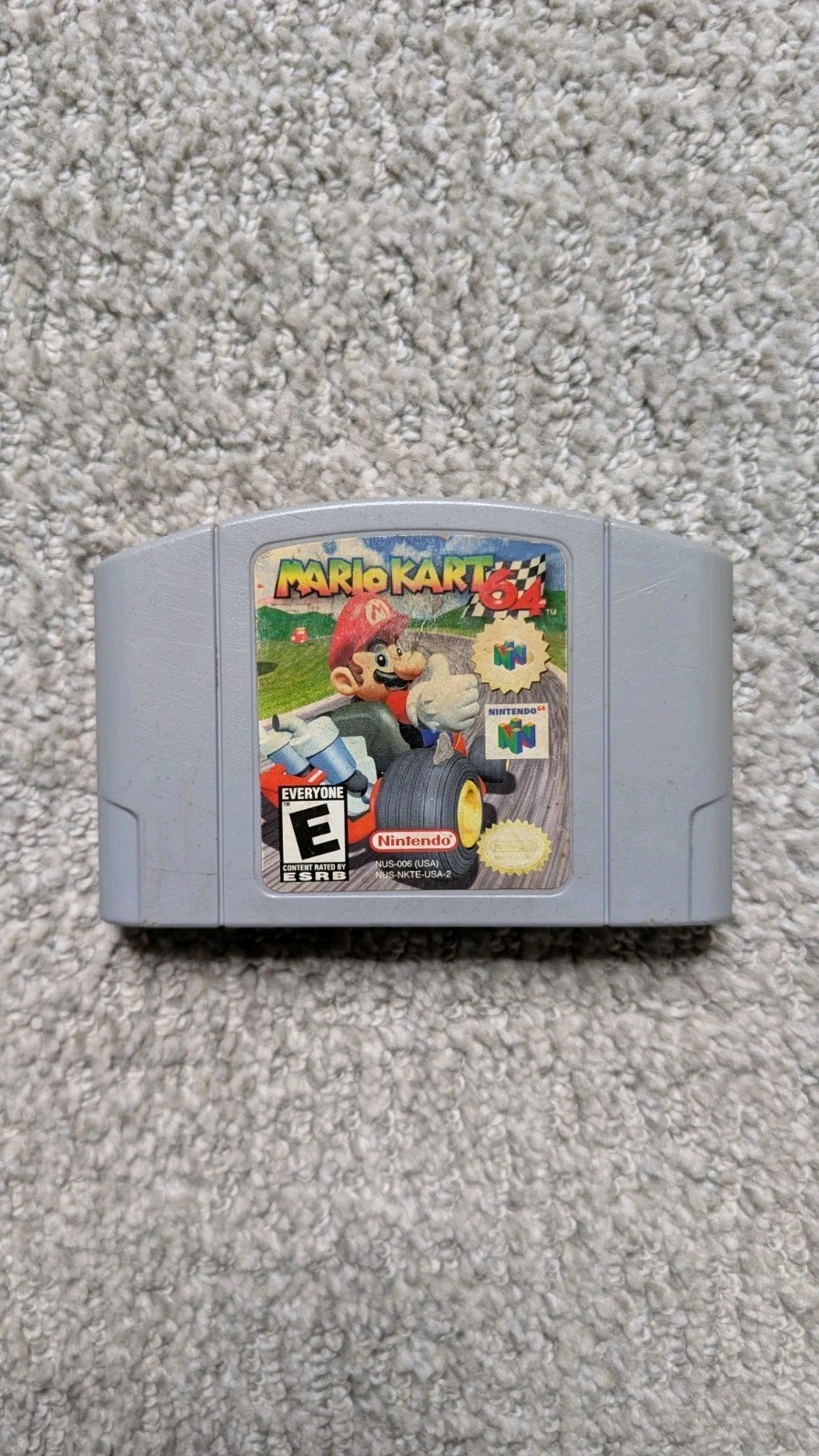 Nintendo Mario Kart 64 Player's Choice Nintendo 64 N64 Cartridge NTSC-U/C