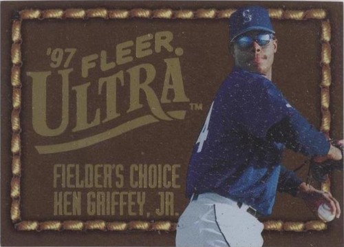 KEN GRIFFEY JR. 1997 Fleer Ultra THUNDERCLAP HOLOFOIL INSERT 