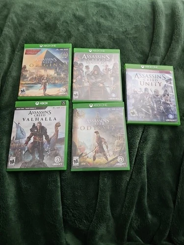 Assassin's Creed Xbox One Game Lot 5 Games