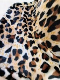 Lavish By Daisy Corsets Animal Print  Velvet Plus Size 3 XL Straple Corset