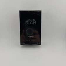 Rich by Johan B Paris Geparlys  for Men 3oz EDT Spray SEALED, Discontinued, Rare