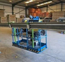 Universal Scaffold Tube Carrier For Boom Lifts 