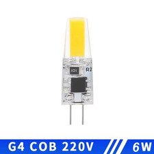 5Pcs/Lot G4 LED COB Lamps Dimmable 6W 9W COB LED Bulb AC/DC 12V 220V LED G9 COB 
