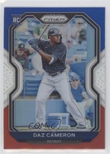 2021 Panini Prizm Tier II Red White & Blue Prizm Daz Cameron #177 10uo