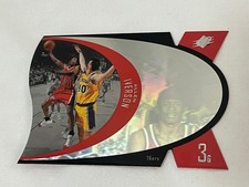 Allen Iverson 97-98 SPX Rookie Card 76ers NBA Collectible Used. rookie card picture