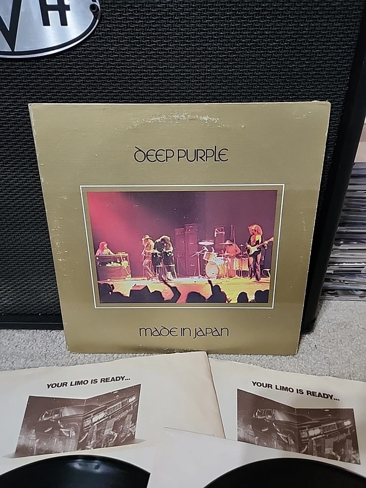 Deep Purple Made In Japan 2lp Vinyl 1973 1st Press Gatefold W/Inserts VG+/NM- - Image 2 of 4