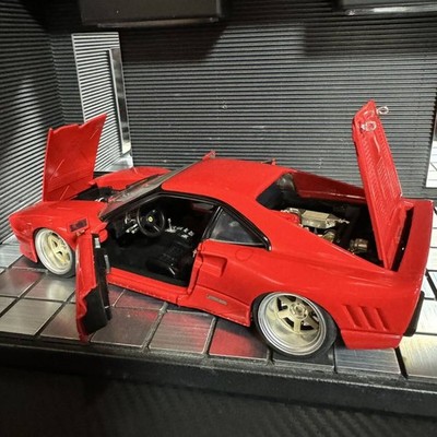 AUTOart 1/18 Ferrari 288GTO Diecast Custom Deep Rim Wheels Model