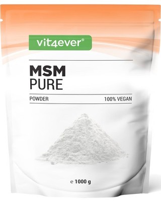 MSM 1000g / 1 kg Pulver - 99,9% kristallines Methylsulfonylmethan  Mesh 40-80! 