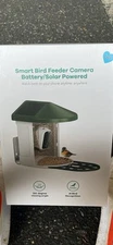 Smart Bird Feeder with Camera - Battery/Solar Powered AI Bird Recognition - NEW