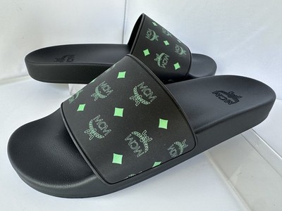 Mens Authentic MCM slides-Black size 10 MCM Men main image 3