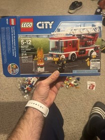Lego City Fire Ladder Truck #60107 #2 Bag Has Never Been Opned w/Box & Figures