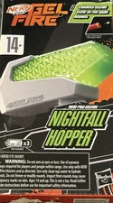 Nerf Pro Gel Fire Nightfall Hopper & 5000 Glow in the Dark Rounds Mythic Raid