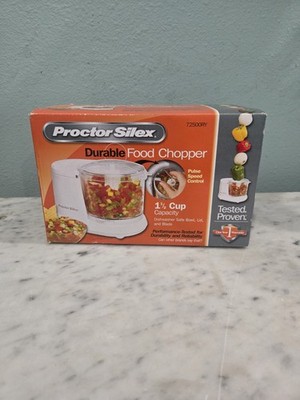 Proctor Silex 1.5 Cup Food Chopper - White 72500RY