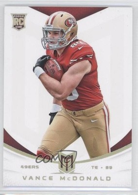 2013 Panini Momentum Platinum 36/49 Vance McDonald #197 Rookie RC 0a1