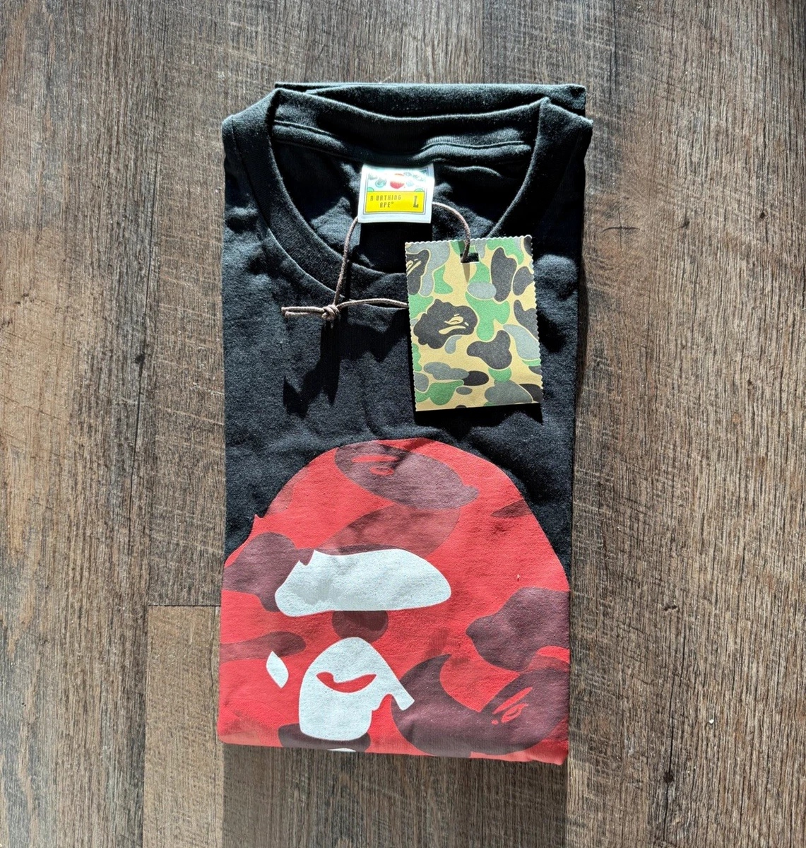 A Bathing Ape Red T-Shirts for Men for sale | eBay