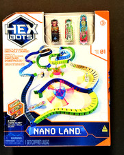 HEX BOTS Nano Land Set New 2-NANO 1- NANO FLASH NEW