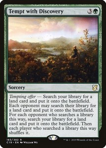 Tempt with Discovery #183 Commander 2019