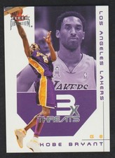 KOBE BRYANT 2002-03 Fleer Premium TRIPLE THREATS #6 Rare Mamba Insert #003/250