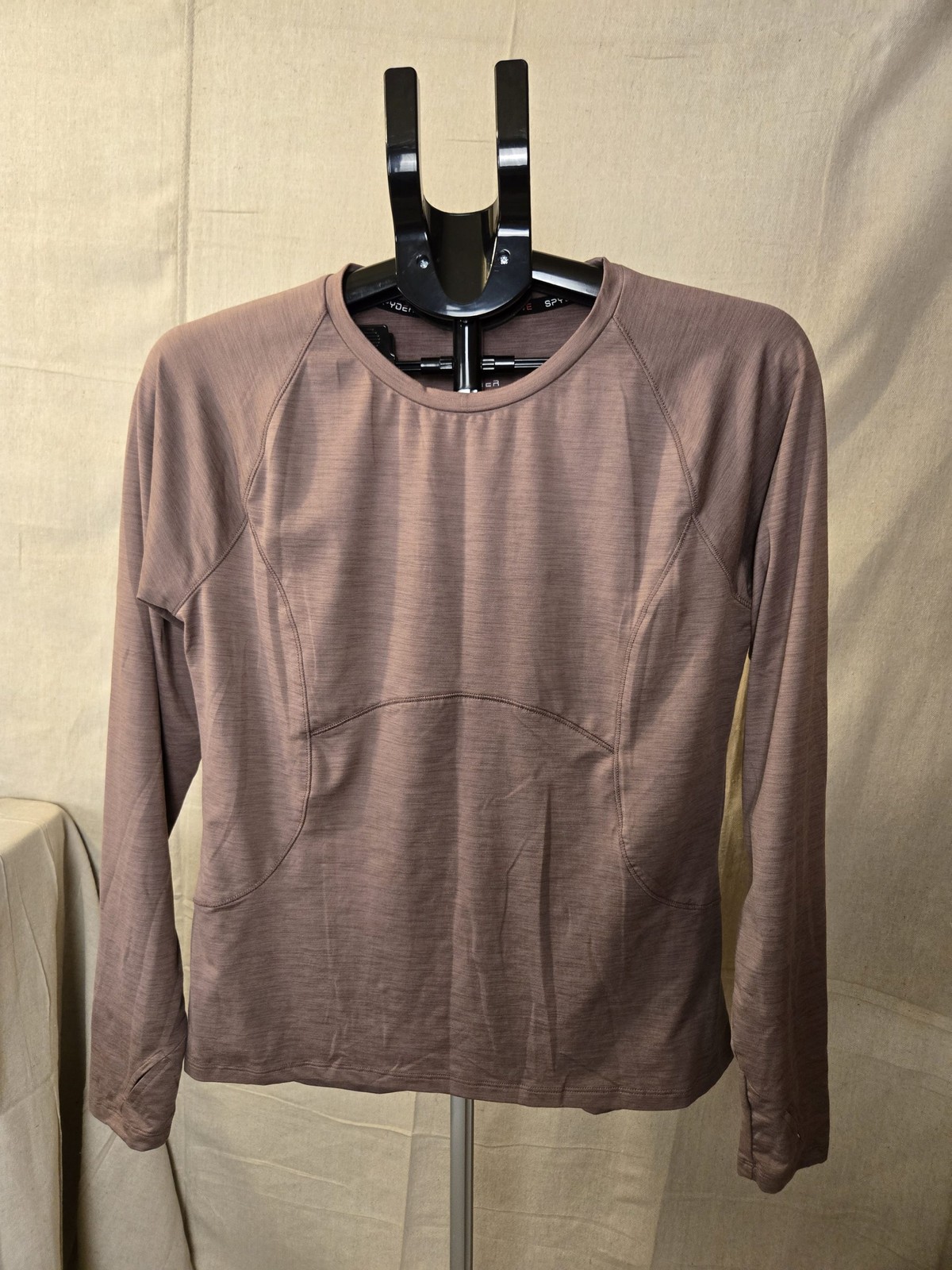 Spyder Active Long Sleeve Performance Top Large Mauve