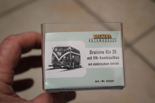 Originalverpackung, OVP, Brekina 63030, VW Draisine Klv 20 | Zustand: Gebraucht