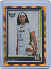 2025 Panini Donruss Orange Laser /199 NaLyssa Smith WNBA #48 Dallas Wings