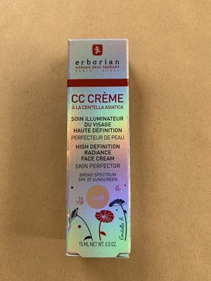 Erborian CC Cream With Centella Asiatica –High Definition Radiance Cream- CLAIR