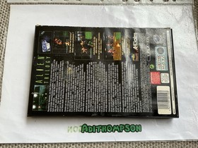 Alien Trilogy Sega Saturn Game BOX & MANUAL ONLY NO GAME