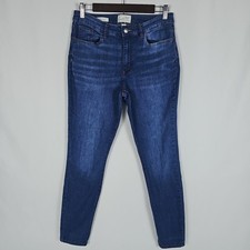 Universal Thread Women's Sz. 8R Inseam 27" Blue Mid Rise Skinny Denim Jeans